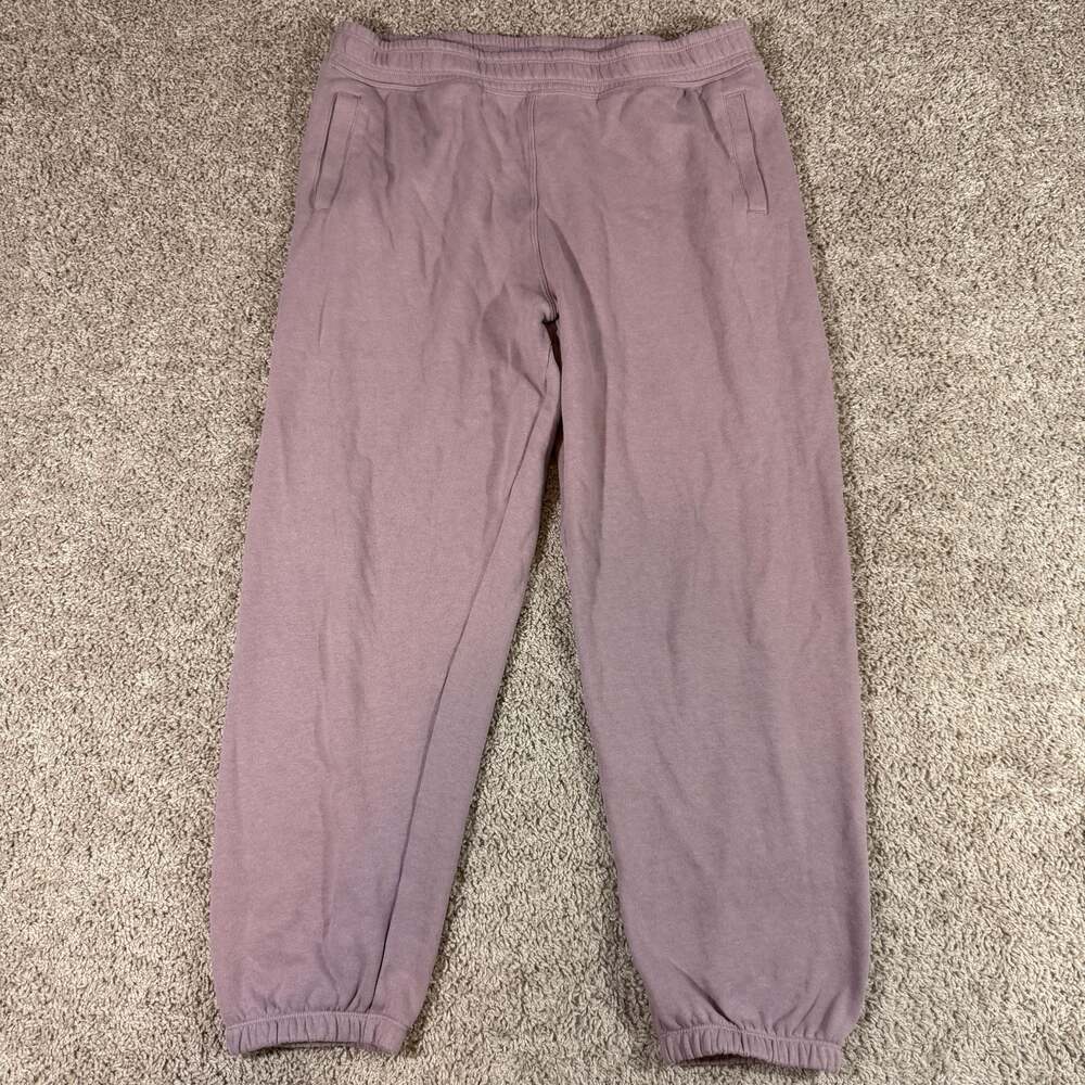 Calvin Klein Sweatpants Women’s XL Purple Fleece Jogger Lounge Athletic‎ Pants